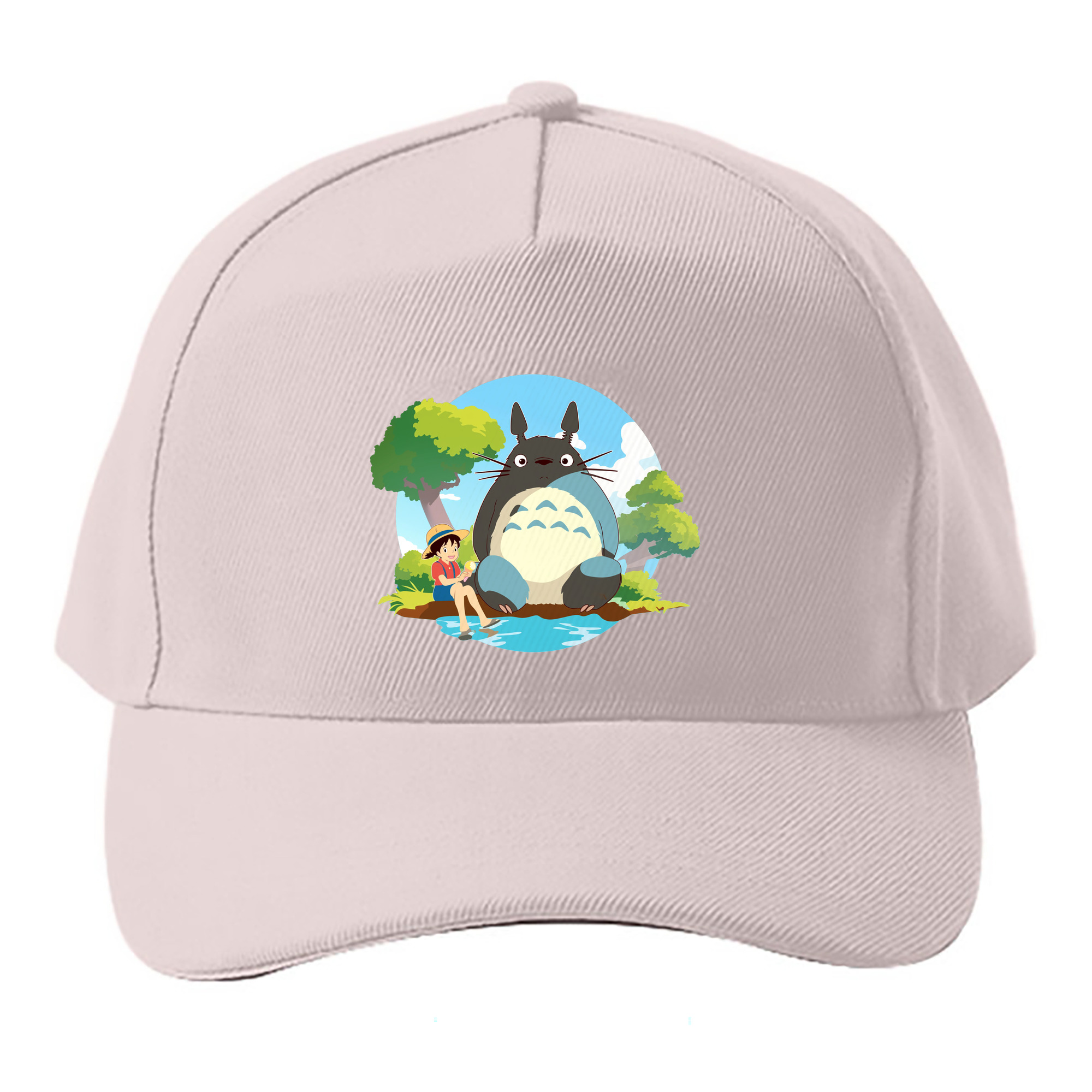 （画像用） となりのトトロ 草壁メイ 草壁サツキ My Neighbor Totoro Satsuki Kusakabe Mei Kusakabe ベースボールキャップ 綿100％ 男女兼用 帽子 スポーツ